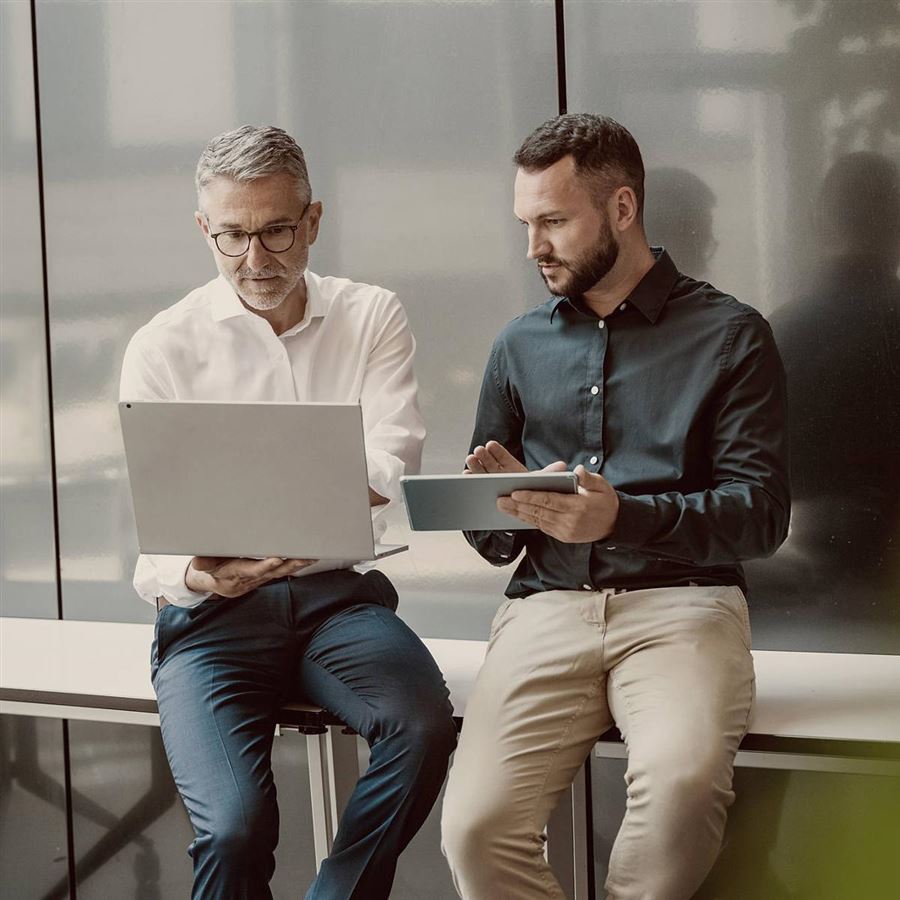 Kollegaer i et møte