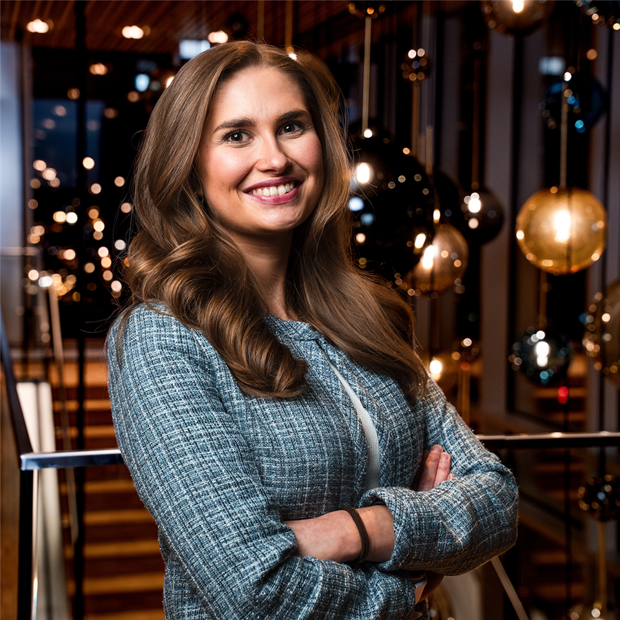 Silje Bue, aksje- og obligasjonsmegler i Handelsbanken Markets.